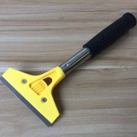 4'' Heavy Duty Handheld Wallpaper Paint Tiles Flooring Scraper With Blade